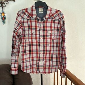 Lucky long sleeve button up shirt